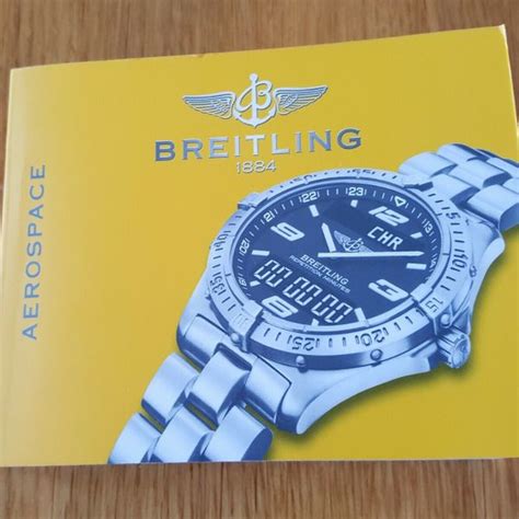 breitling anleitung|breitling aerospace user manual.